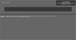 Desktop Screenshot of hack-me.org